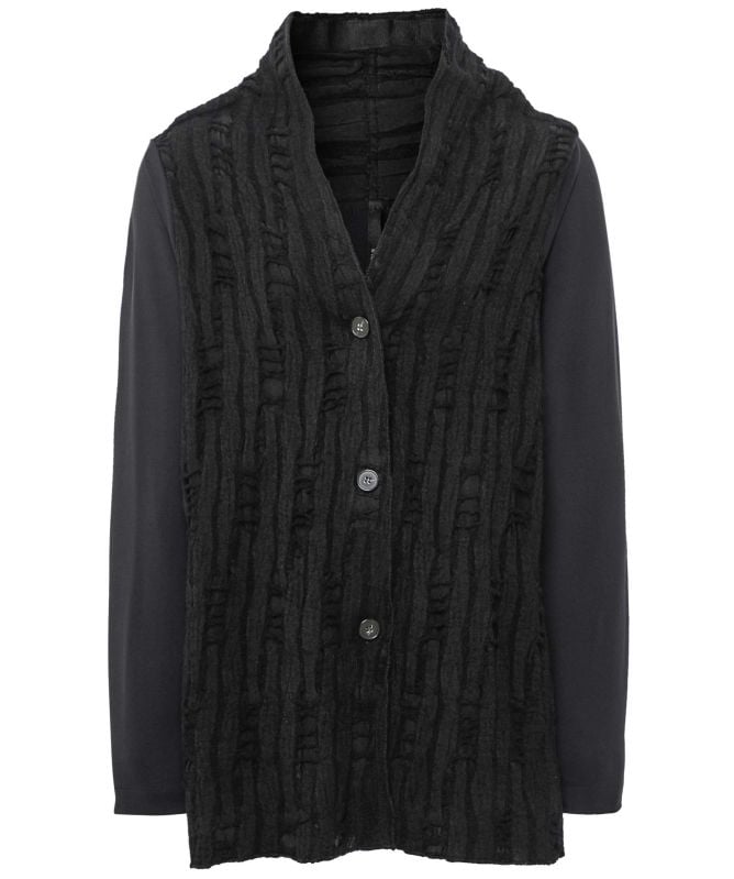 Manesera Scuba Textured Jacket