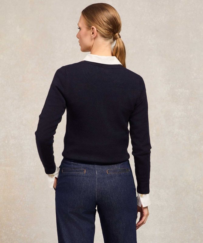 Holland Cooper Sarah Crew Neck Knit