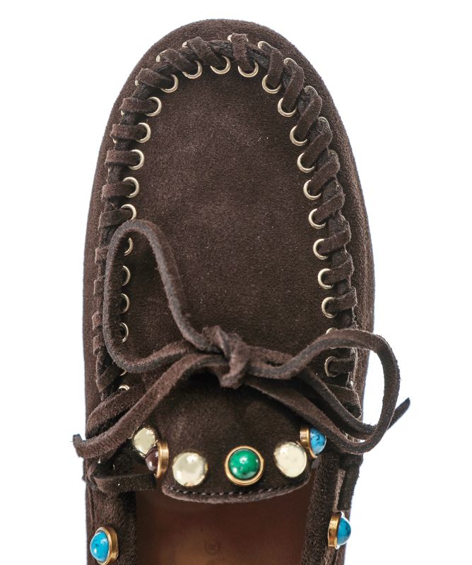 INUOVO Jewel Stud Moccasins
