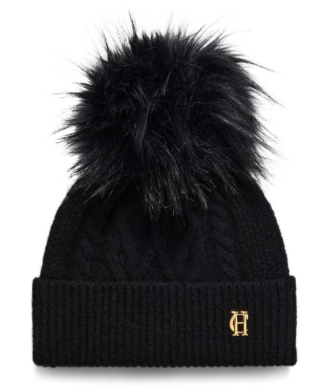 Holland Cooper Sloane Cable Bobble Hat