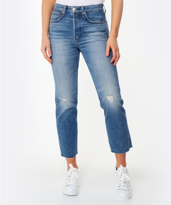 rag & bone Maya High Rise Slim Fit Jeans