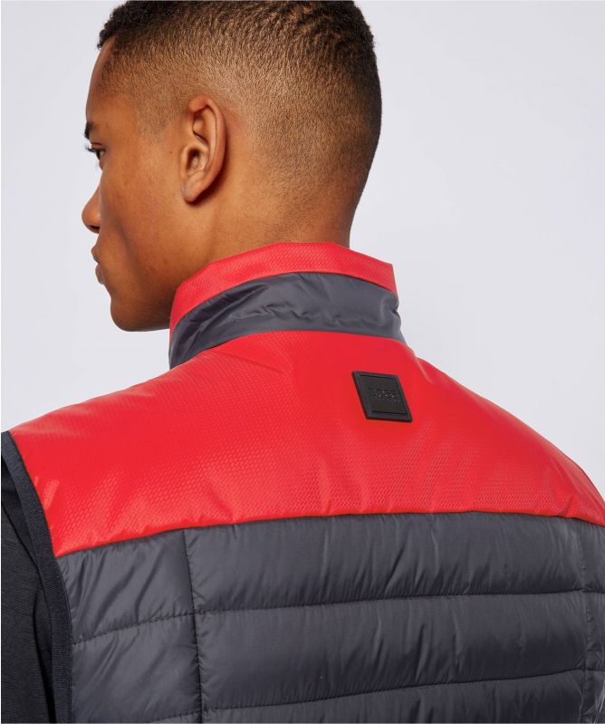 BOSS Water-Repellent Down V_Basalt Gilet