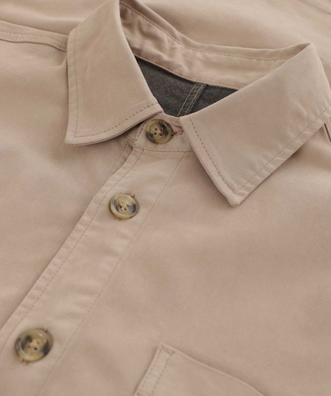 Sand Suede Touch Anders Overshirt