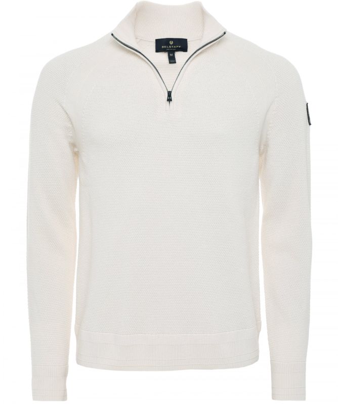 Belstaff Cotton Silk Half-Zip Tide Sweater