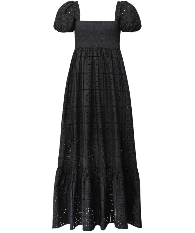 GANNI Broderie Anglaise Maxi Dress