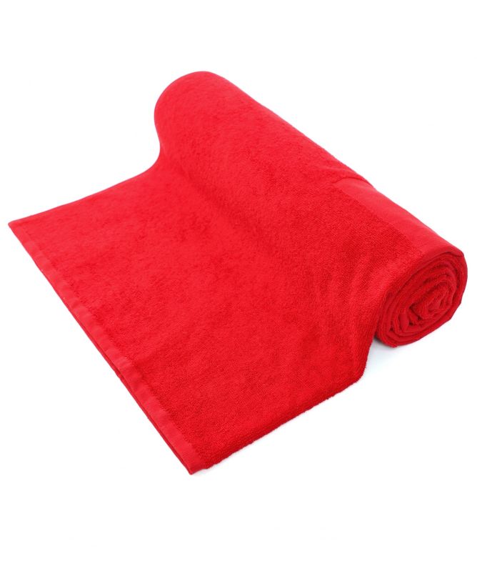 BOSS Terry Logo Beach Towel