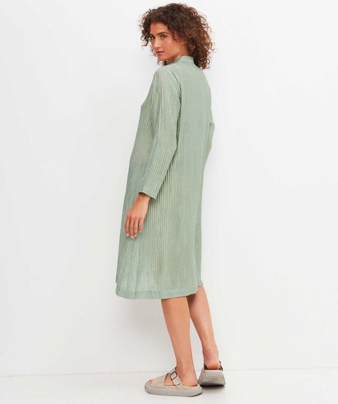 Thanny Long Pleated Shirt