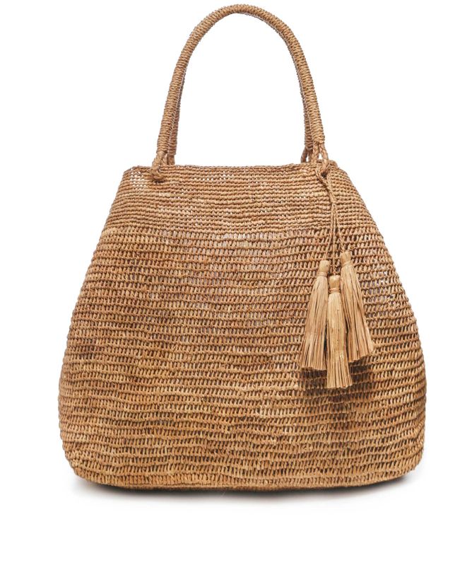 Rabarany Handwoven Raffia Tote Bag