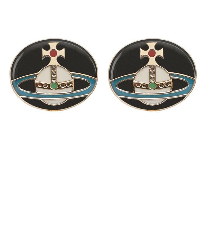 Vivienne Westwood White Loelia Two Way Earrings | Jules B