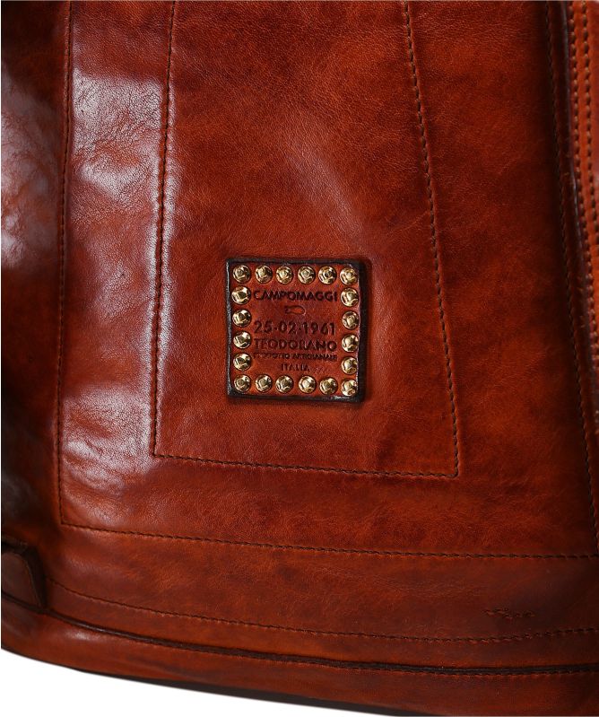 Campomaggi Embellished Leather Backpack