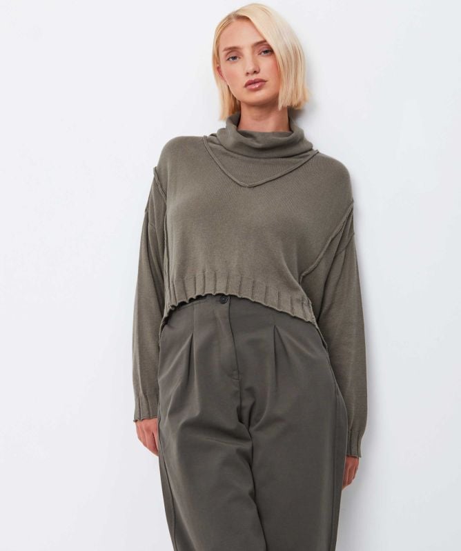 Lurdes Bergada Allana Cropped Jumper