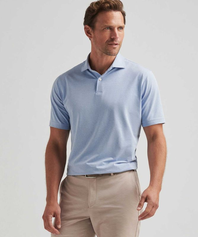Peter Millar Albatross Pique Polo Shirt
