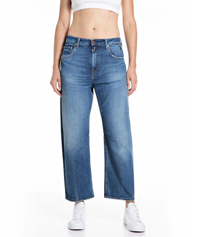 Replay Janie Barrel-Fit Jeans