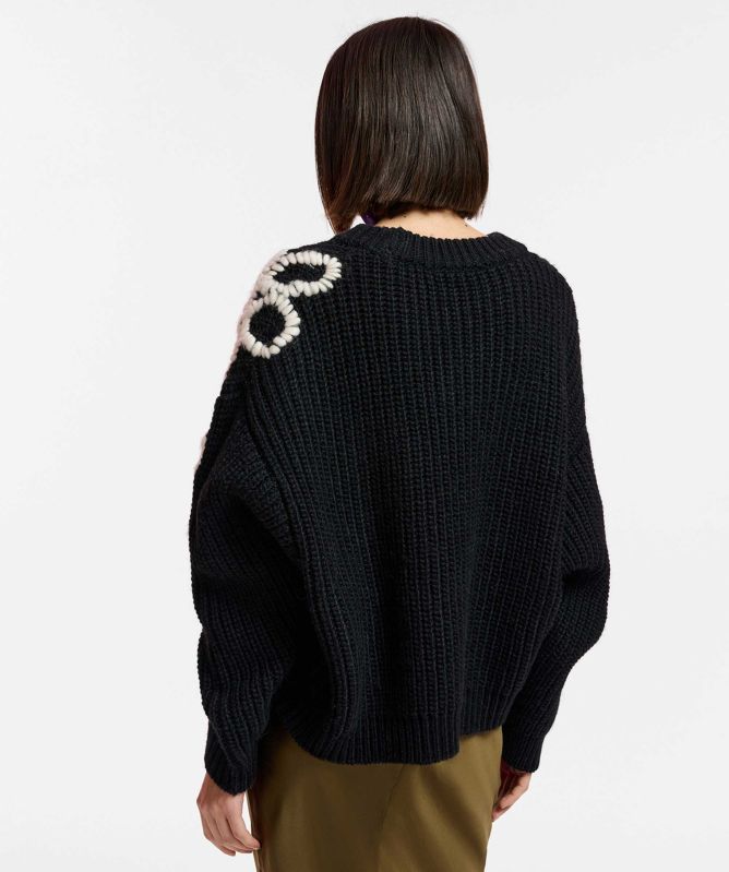 Essentiel Antwerp Eschew Floral Embroidered Jumper | Jules B