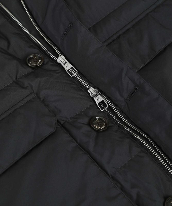 Montecore Quilted Down Bomber Jacket