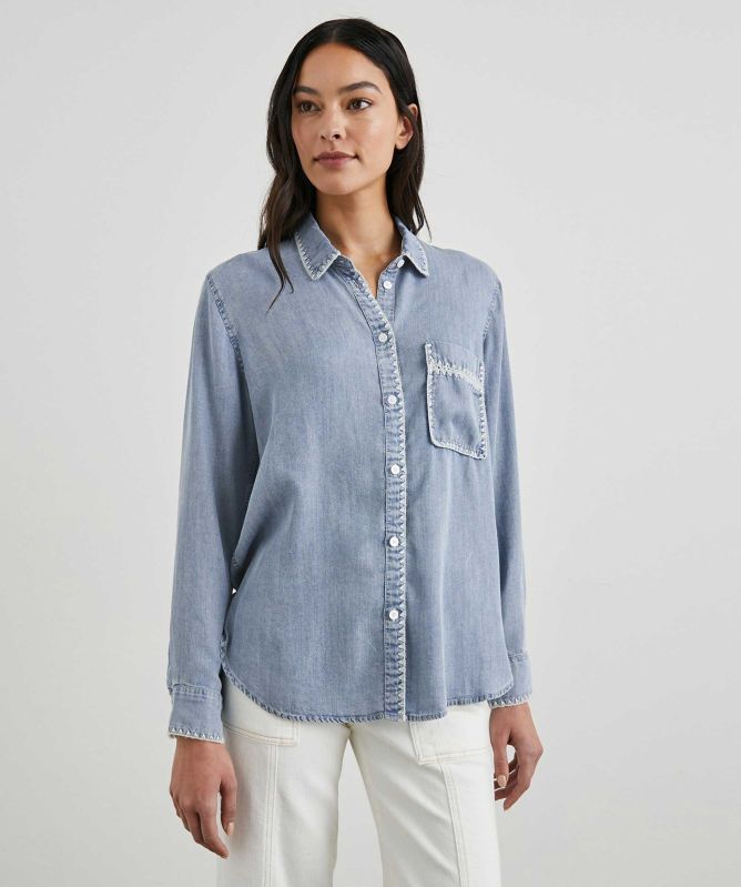 Rails Saya Denim Shirt