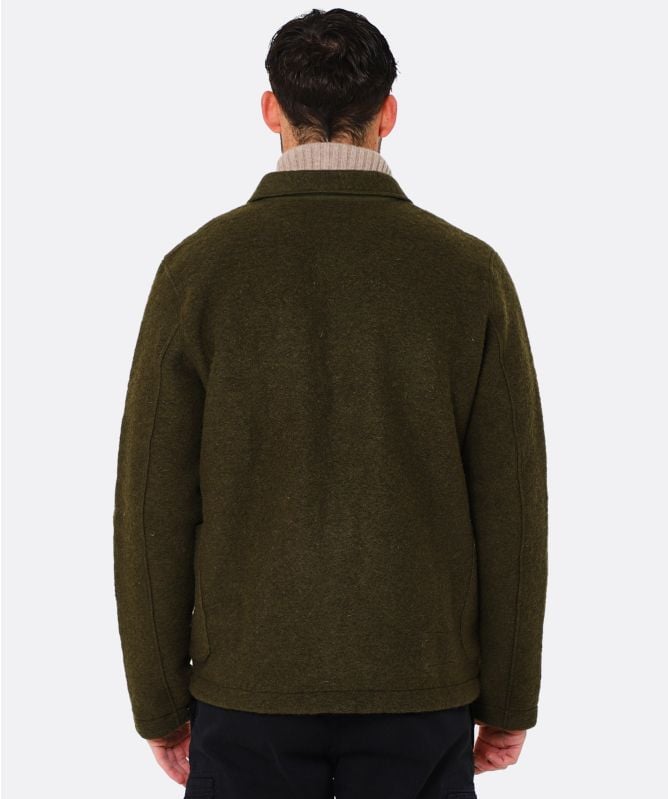 Universal Works Light Wool Fleece Lumber Jacket