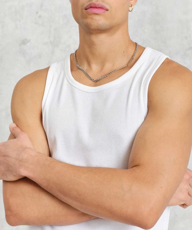 Wax London Ribbed Montague Vest