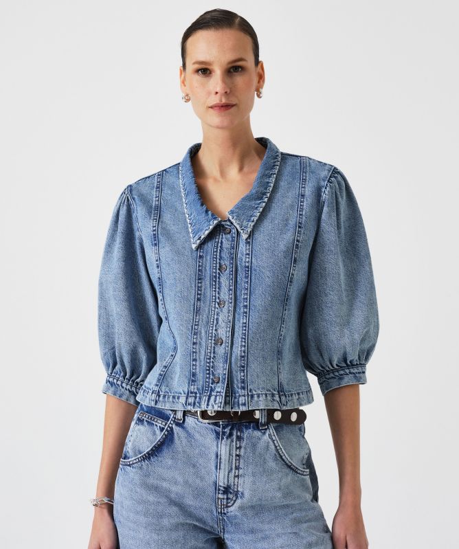 Seventy + Mochi Talia Button Down Top