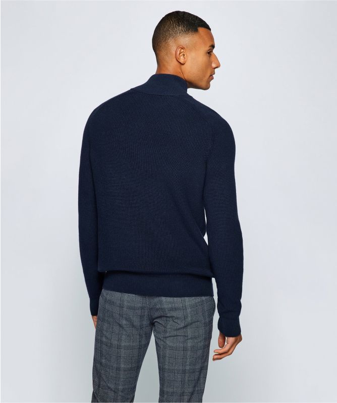 BOSS Half-Zip Knorsey Sweater