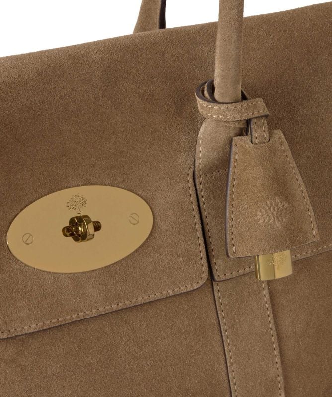 Mulberry Suede Bayswater Tote Bag