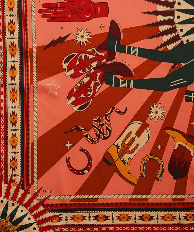 Wild Medium Crazyboots Scarf