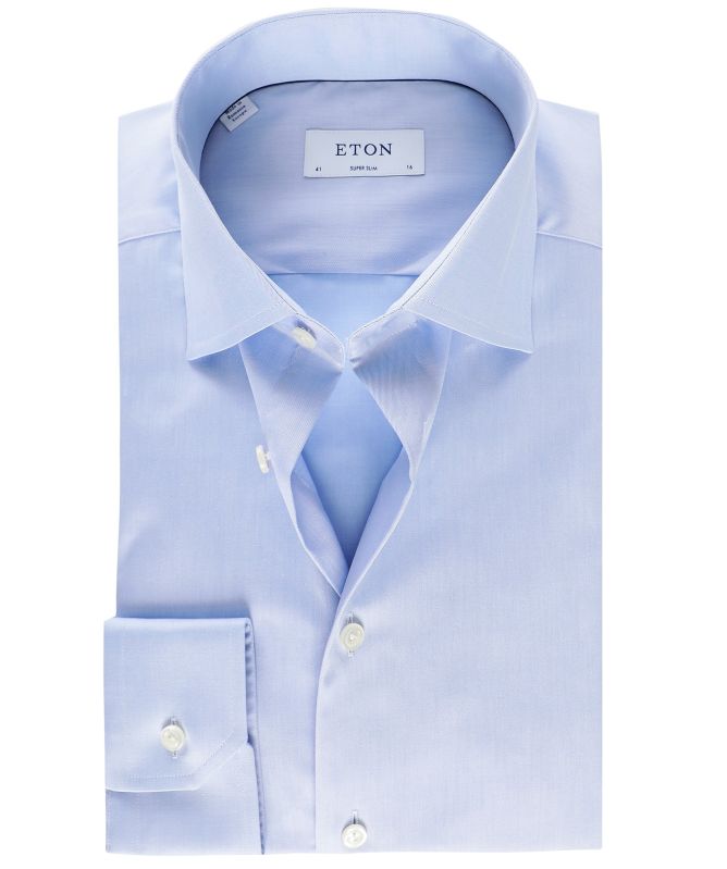 Eton Super Slim Fit Twill Shirt