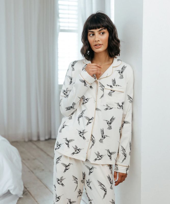 Chelsea Peers Hummingbird Long Pyjama Set