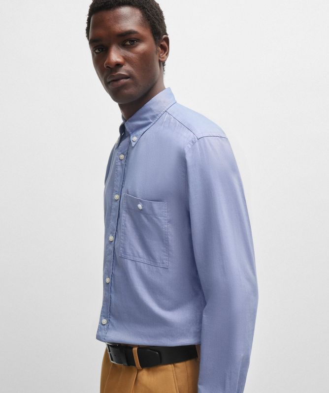 BOSS Slim Fit S-Roan Oxford Shirt