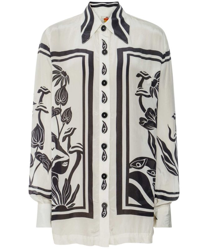 FARM Rio Surreal Garden Shirt