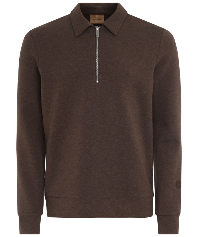 MOS MOSH MMGAbel Zipper Polo Sweat