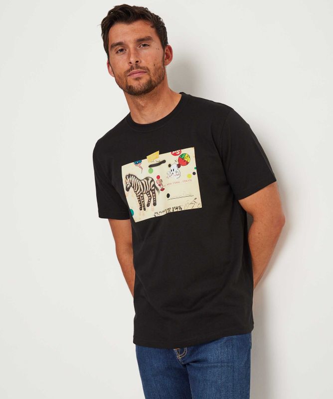 Paul Smith Zebra Card T-Shirt