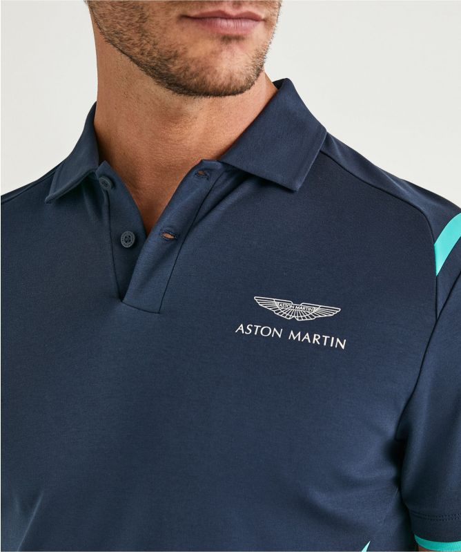 Hackett Interlock AMR Race Speeder Polo Shirt