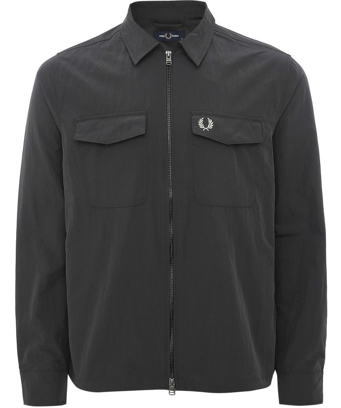 Fred Perry Textured Zip Overshirt