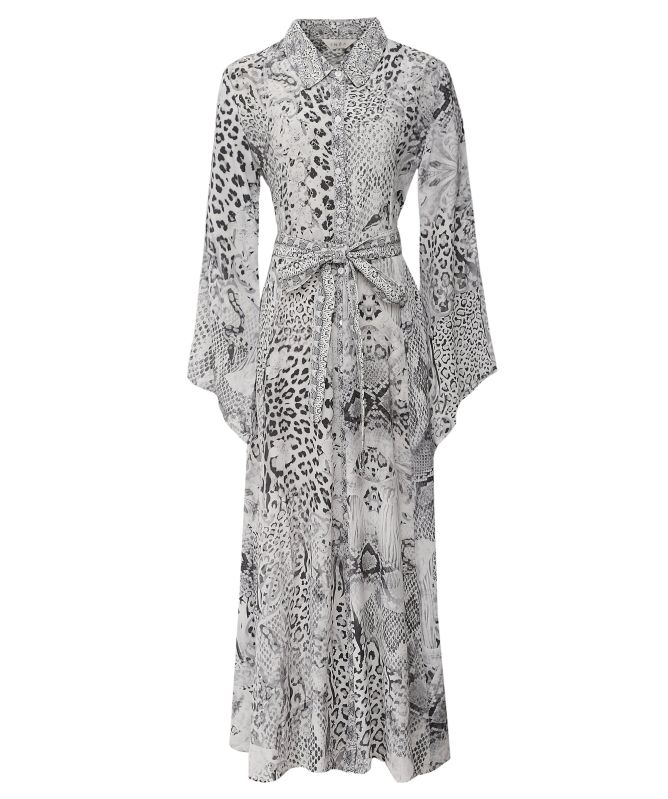 inoa silk dress Inoa Silk Mahonia Maxi Dress