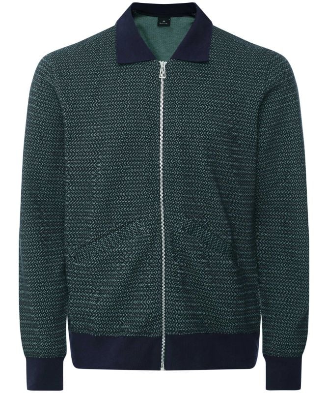 Paul Smith Knitted Zip Cardigan
