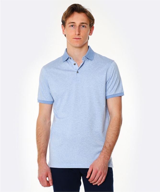 Hackett Fil-à-Fil Polo Shirt