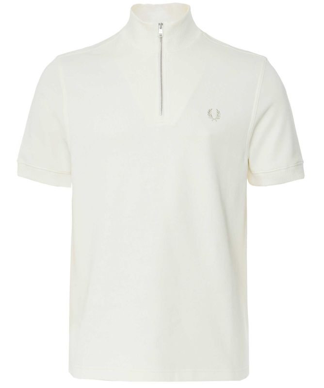 Fred Perry Half-Zip Jersey Top