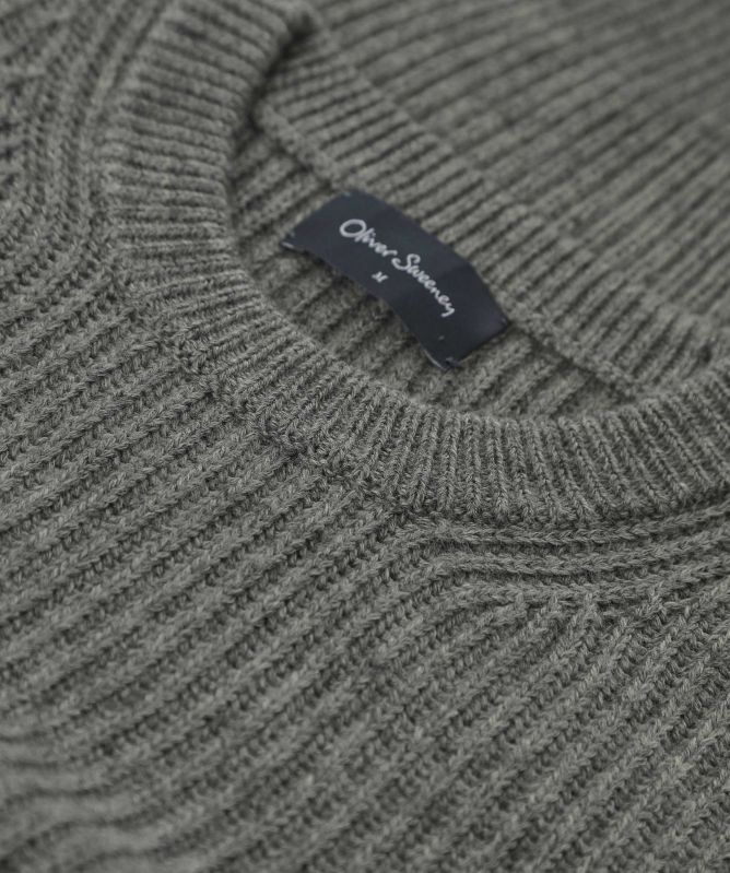 Oliver Sweeney Hunningham Rib Crew Sweater