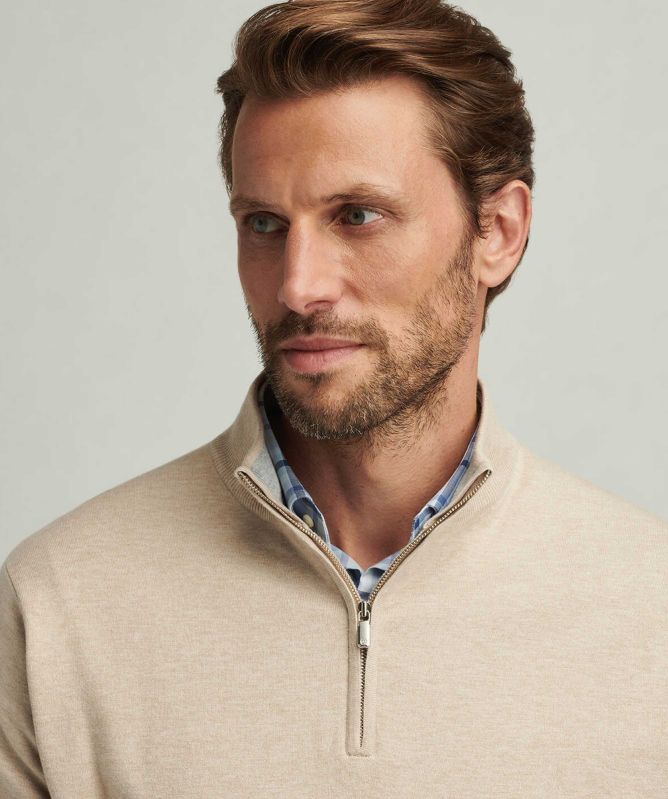Peter Millar Coolspun Quarter-Zip Jumper