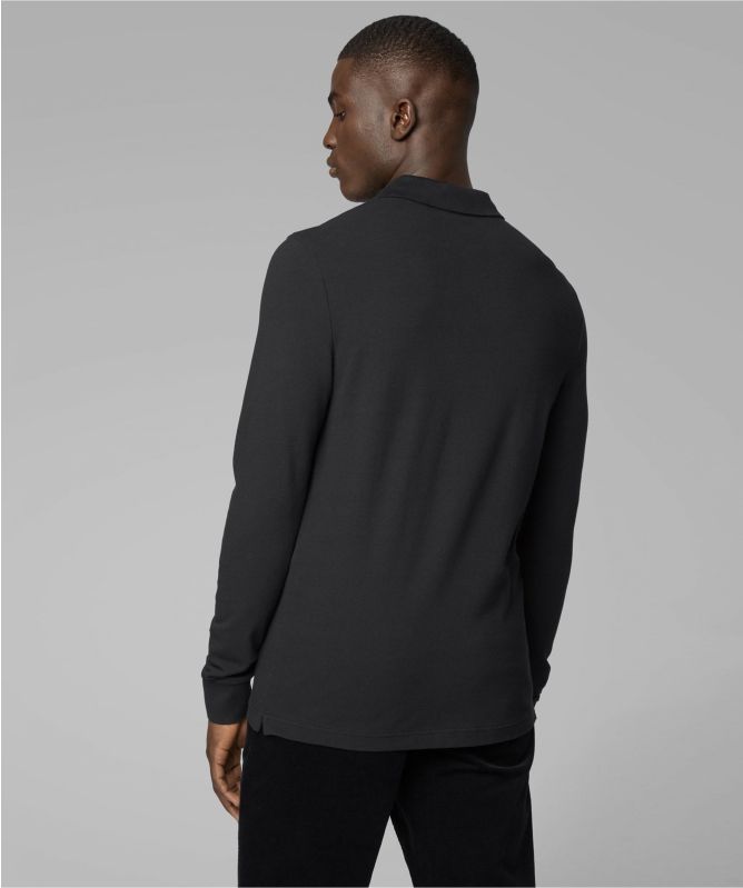 BOSS Long Sleeve Passerby Polo Shirt