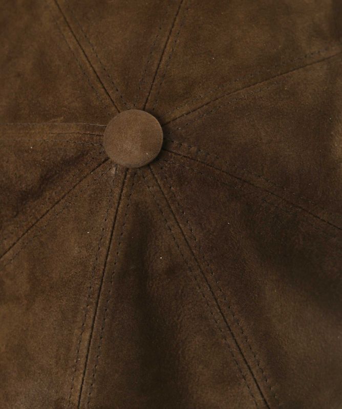 Stetson Nubuck Leather Hatteras Cap