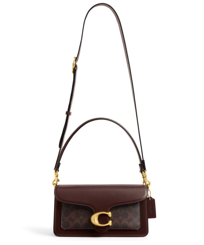 Coach Signature Canvas Tabby 26 Shoulder Bag