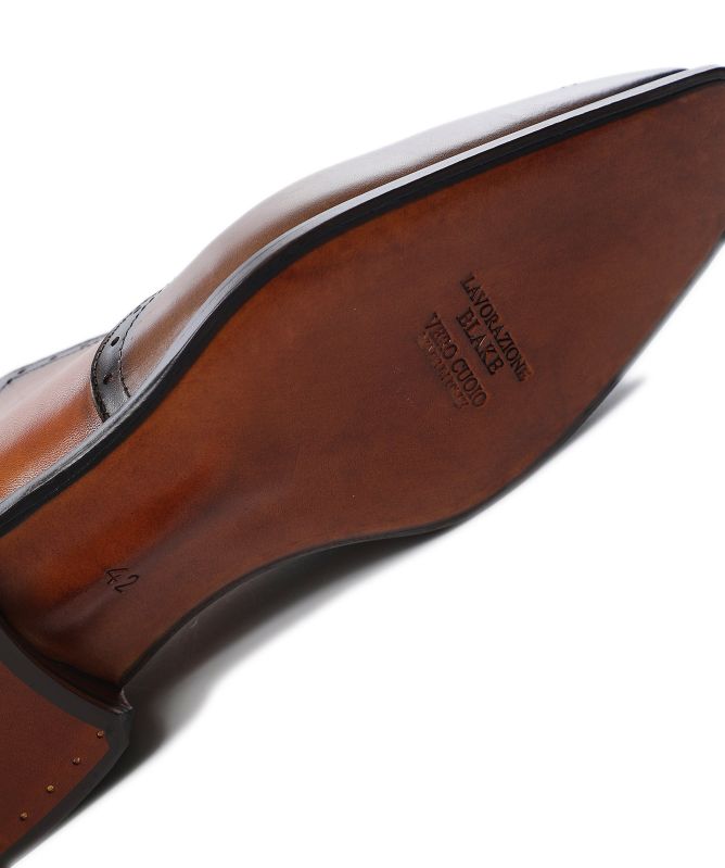 Jules B Leather Wing-Tip Oxford Brogues