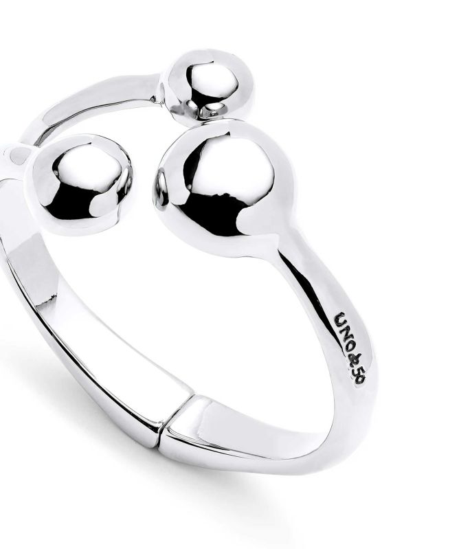 UNOde50 Three Bead Cuff Bracelet