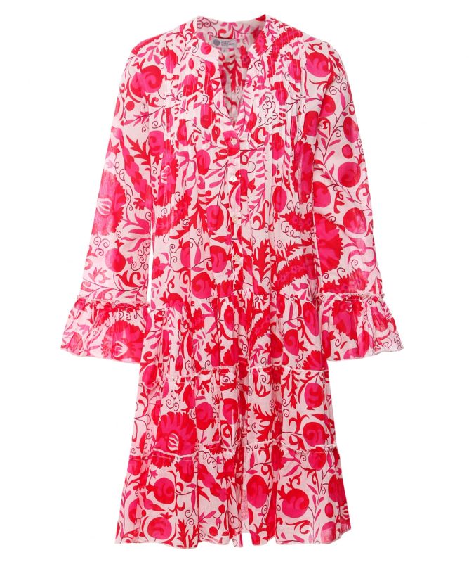 Handprint Dream Apparel Lobster Cotton Mini Dress