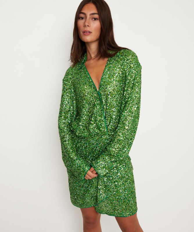 Essentiel Antwerp Sequin Entire Dress