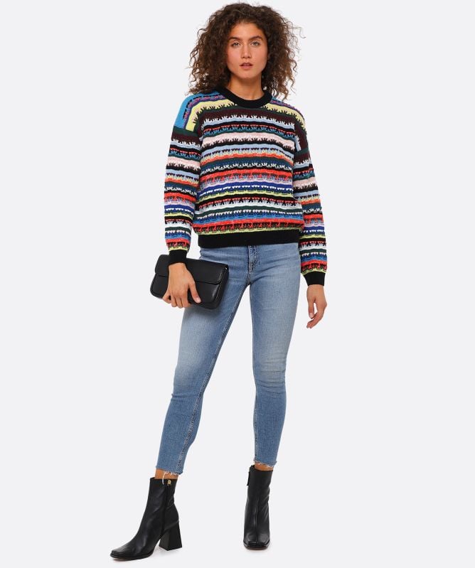 Paul Smith Wool Mix Fair Isle Sweater