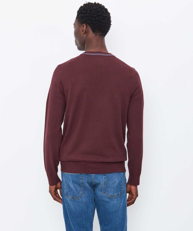 Paul Smith Crew Neck Zebra Jumper