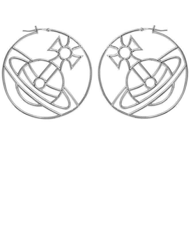Vivienne Westwood Alina Hoop Earrings